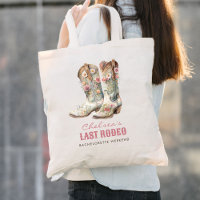Nashville Last Rodeo Boots Bachelorette Party