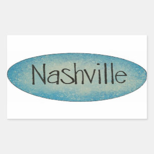 Nashville Music City Logo Sticker