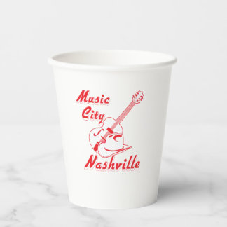 Nashville. Music city Paper Cups