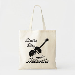 Nashville. Music city Tote Bag