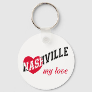 Nashville my love key ring