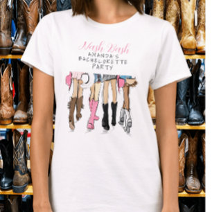  Nashville Nash Bash Bride Bachelorette Fashion  T-Shirt