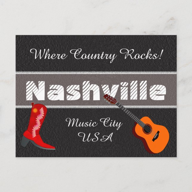 Nashville - postcard (Front)