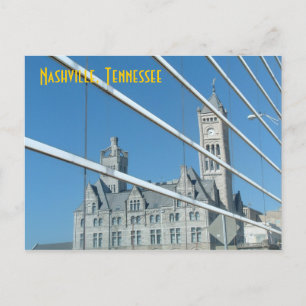 Nashville - Reflections of Union Station Postcard
