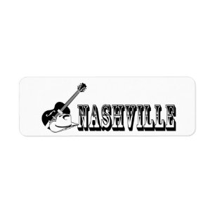 Nashville Return Address Label
