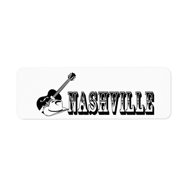 Nashville Return Address Label (Front)