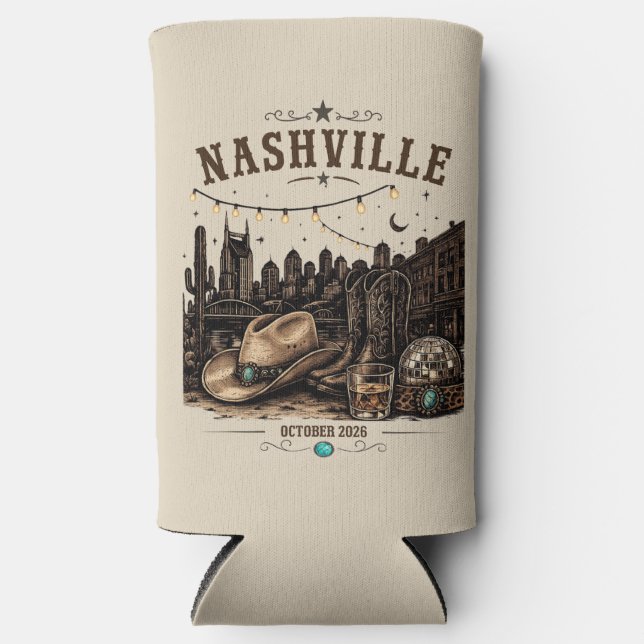 Nashville Seltzer Can Cooler (Front)