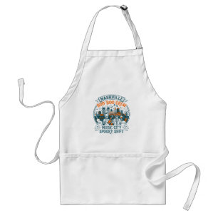 Nashville Skeleton Medical Staff Skyline Night Sce Standard Apron