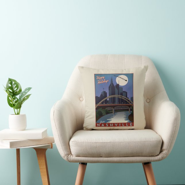 Nashville Skyline Cushion (Chair)