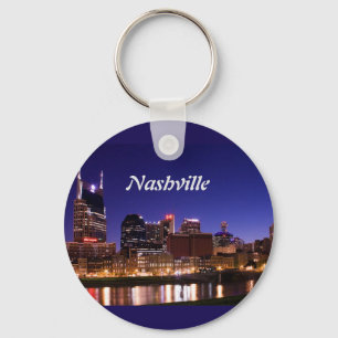 Nashville Skyline Key Ring