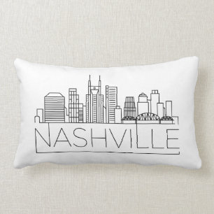 Nashville Skyline Lumbar Cushion