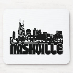 Nashville Skyline Mouse Pad
