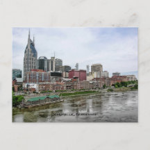 Nashville Skyline Postcard