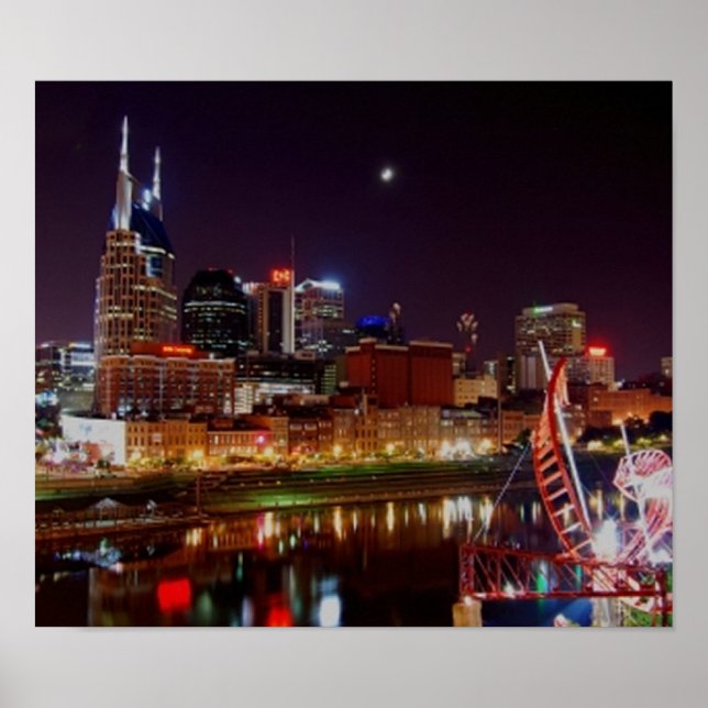 Nashville Skyline Poster (Front)