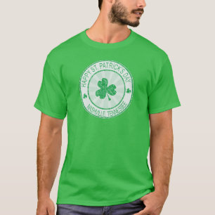 Nashville St. Patrick's Day Men's Green T-Shirt