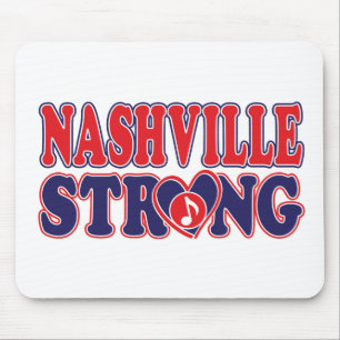Nashville-Strong-Music-Note Mouse Pad