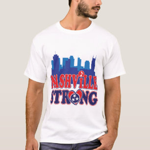 Nashville-Strong-Skyline-and-Music-Note T-Shirt
