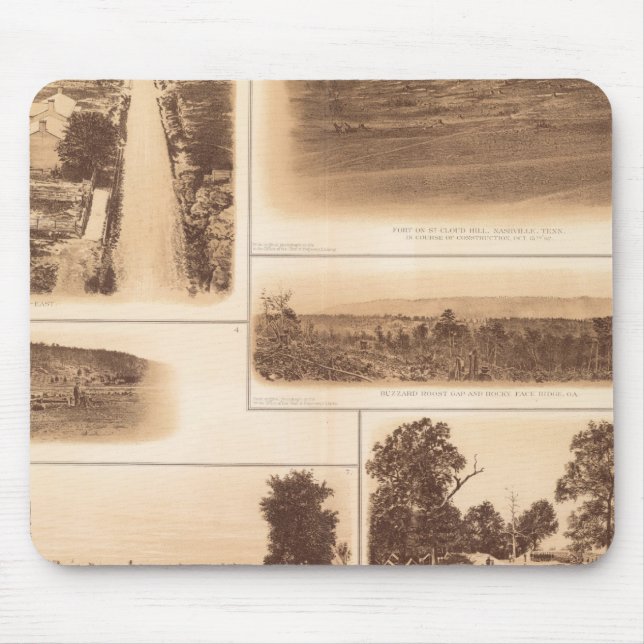 Nashville, Tenn Mouse Pad (Front)