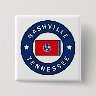 Nashville Tennessee 15 Cm Square Badge