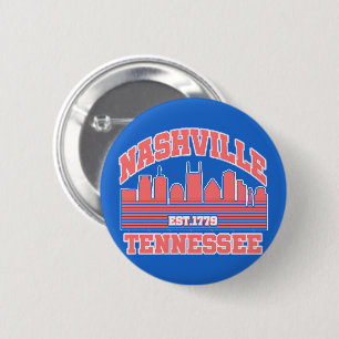 Nashville,Tennessee 6 Cm Round Badge