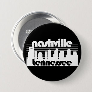 Nashville Tennessee 7.5 Cm Round Badge