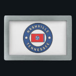 Nashville Tennessee Belt Buckle<br><div class="desc">Nashville Tennessee</div>