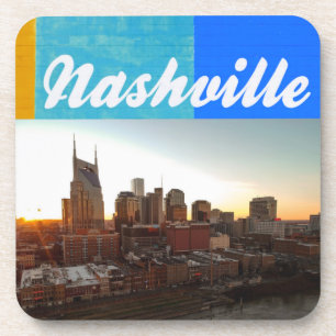 Nashville Tennessee City Scape Beautiful Coaster