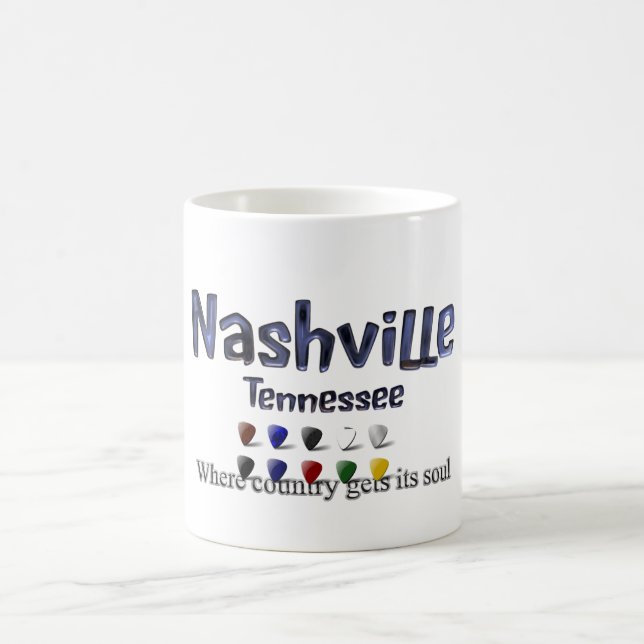 Nashville Tennessee Coffee Mug (Center)