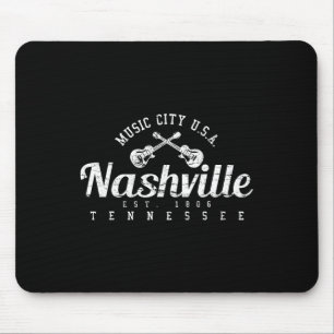 Nashville Tennessee Country Music Usa Shirt Gift Mouse Pad