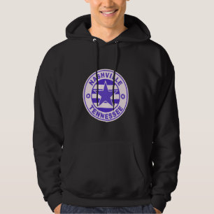 Nashville Tennessee Country Western Music USA Star Hoodie