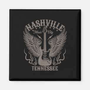 Nashville Tennessee Guitar Country Music City Wome Magnet