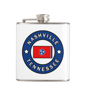 Nashville Tennessee Hip Flask