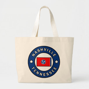 Nashville Tennessee Large Tote Bag