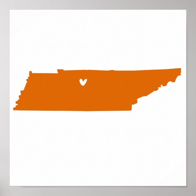 Nashville, Tennessee Love Poster (Front)