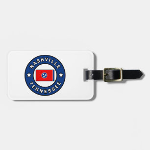 Nashville Tennessee Luggage Tag