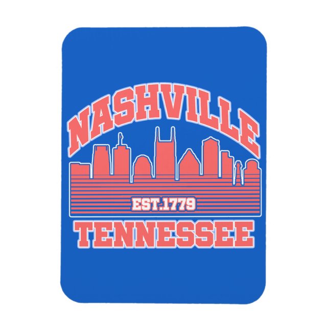Nashville,Tennessee Magnet (Vertical)
