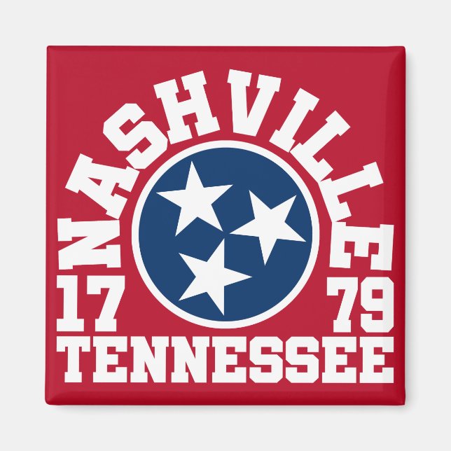 Nashville,Tennessee Magnet (Front)