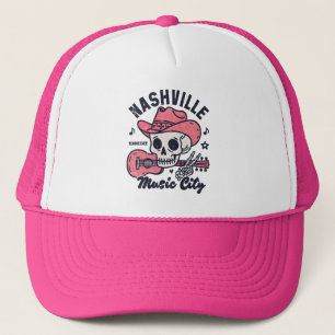 Nashville Tennessee Music City Trucker Hat