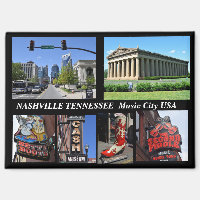 Nashville Tennessee Music City USA Magnet