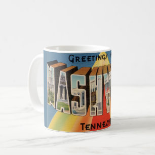 Nashville Tennessee Postcard Greeting Mug