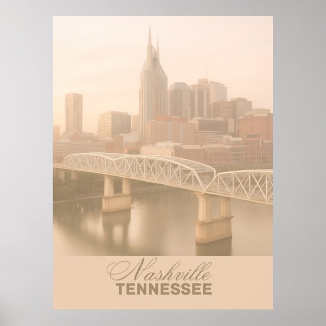 Nashville, Tennessee Poster (Front)