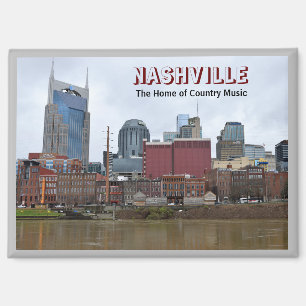 Nashville Tennessee Riverfront Magnet