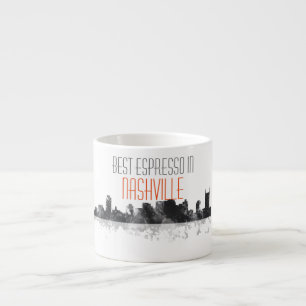 NASHVILLE, TENNESSEE SKYLINE ESPRESSO CUP