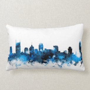 Nashville Tennessee Skyline Lumbar Cushion