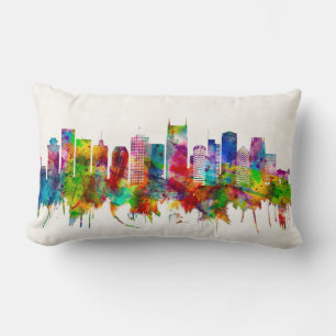 Nashville Tennessee Skyline Lumbar Cushion