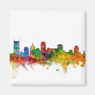 Nashville Tennessee Skyline Magnet