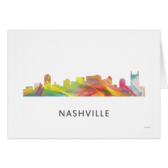 NASHVILLE, TENNESSEE SKYLINE WB1  - (Front Horizontal)
