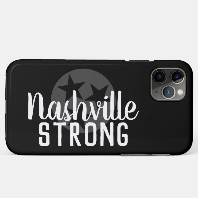 NASHVILLE TENNESSEE STRONG | Case-Mate iPhone CASE (Back (Horizontal))