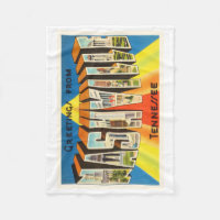 Nashville Tennessee TN Old Vintage Travel Souvenir
