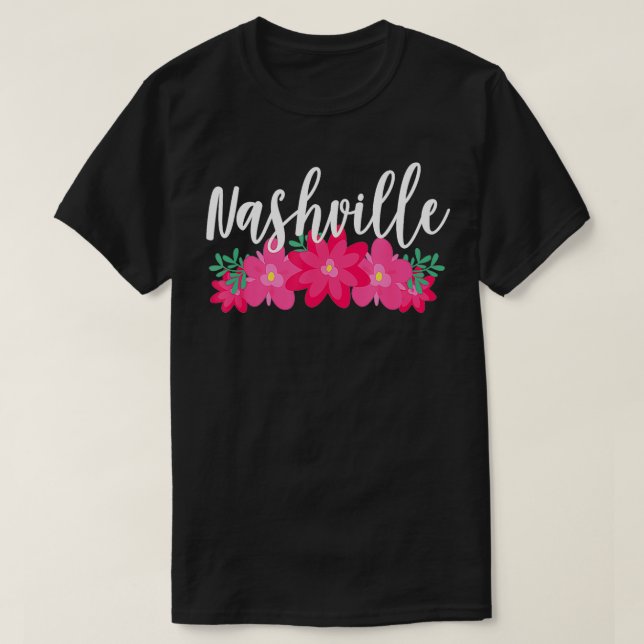 Nashville Tennessee Tropical Vacation  T-Shirt (Design Front)